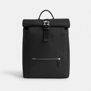 Coach Beck Roll Top Backpack Rugzakken Heren Zwart | HS0169784