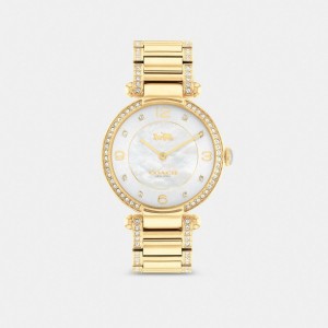 Coach Cary Watch, 34 Mm Horloge Dames Goud | GV2034718