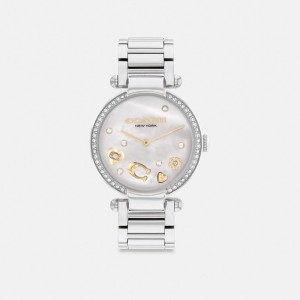 Coach Cary Watch, 34 Mm Horloge Dames Grijs | MG0154276
