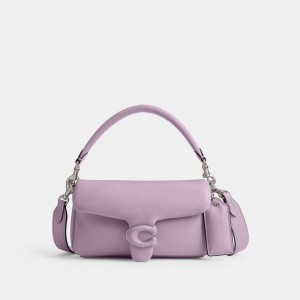 Coach Pillow Tabby Shoulder Bag 20 Schoudertassen Dames Zilver Paars | KG4286350