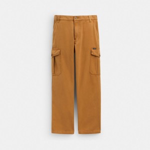Coach Regenerative Cotton Pants Broek Heren Gekleurd | CV5742863