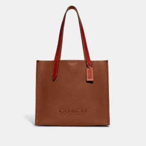 Coach Relay Tote Bag 34 Tote Tassen Dames Gekleurd | MO9561204