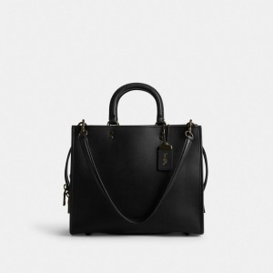 Coach Rogue Bag Boekentas Dames Zwart Zwart | UH6873201